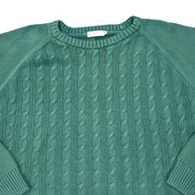 Load image into Gallery viewer, COTTON TRADERS Classic Essential Cable Knit Cotton Knit Sweater Jumper