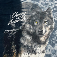 Load image into Gallery viewer, Early 00's OURAY COLORADO Wolf Animal Nature Wildlife Souvenir Graphic Tie Dye T-Shirt