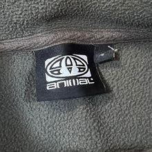 Load image into Gallery viewer, ANIMAL Classic Embroidered Logo Spellout 1/4 Zip Pullover Fleece Sweatshirt