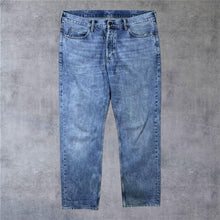 Load image into Gallery viewer, Carhartt "Marlow Pant" Classic Stonewashed Blue Denim Relaxed Straight Leg Jeans