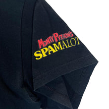 Load image into Gallery viewer, Early 00's MONTY PHYTHON'S SPAMALOT "I'm Not Dead Yet" Musical Souvenir Spellout Graphic T-Shirt