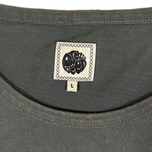 Load image into Gallery viewer, PRETTY GREEN Paisley Patterned Apple Graphic Khaki Green T-Shirt