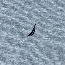Load image into Gallery viewer, Nautica Classic Embroidered Mini Logo Grey Long Sleeve T-Shirt