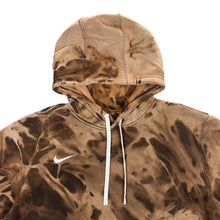 Load image into Gallery viewer, NIKE Classic Embroidered Mini Logo Bleach Tie Dye Pullover Hoodie