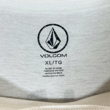Load image into Gallery viewer, VOLCOM "Wonder Made Common" Skater Logo Spellout Graphic White T-Shirt