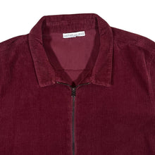 Load image into Gallery viewer, ANOTHER INFLUENCE Classic Burgundy Red Corduroy Cord Zip Bomber Jacket
