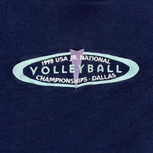 Load image into Gallery viewer, Vintage 1998 USA JR. NATIONAL VOLLEYBALL Embroidered Souvenir Crewneck Sweatshirt
