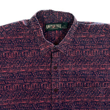 Load image into Gallery viewer, Vintage American Eagle Outfitters Abstract Patterned Cotton Short Sleeve Shirt