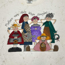 Load image into Gallery viewer, Vintage 90’s MOTHERS EARN THEIR WINGS EVERYDAY Graphic Ink Splatter Single Stitch T-Shirt