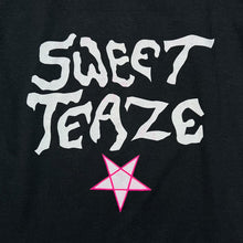 Load image into Gallery viewer, Vintage 90's Screen Stars SWEET TEAZE "Trashiest In Town" Glam Hard Rock Band Single Stitch Sleeveless T-Shirt Vest Top