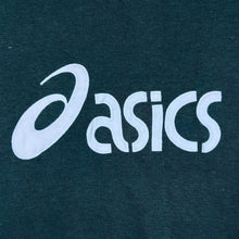 Load image into Gallery viewer, Vintage ASICS Classic Embossed Logo Spellout Graphic Green Crewneck Sweatshirt
