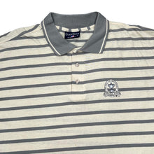 Load image into Gallery viewer, GLEN GATE Made In USA "79th PGA Championship" Golf Embroidred Striped Polo Shirt