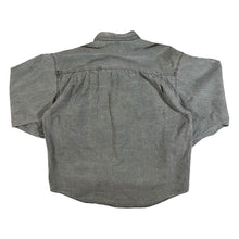 Load image into Gallery viewer, Vintage 90's Graffiti Made in Thailand Grey Western Style Long Sleeve Cotton Shirt