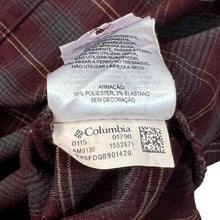 Load image into Gallery viewer, COLUMBIA SPORTSWEAR Plaid Check Zip Pocket Long Sleeve Outdoor Shirt