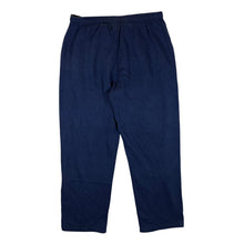 Load image into Gallery viewer, ADIDAS Classic Mini Logo Navy Blue Open Leg Sweatpants Tracksuit Bottoms