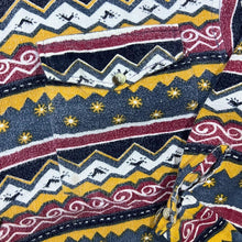 Load image into Gallery viewer, Vintage 90's Memo Crazy Abstract Patterned Long Sleeve Cotton Flannel Shirt