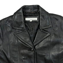 Load image into Gallery viewer, Vintage WILSONS LEATHER Genuine Real Black Leather Blazer Jacket