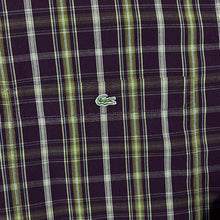 Load image into Gallery viewer, Vintage Lacoste Mini Logo Plaid Check Long Sleeve Button-Down Shirt