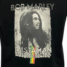Load image into Gallery viewer, Bob Marley “Rastaman Vibration” Reggae Rasta Music Tribute Graphic T-Shirt