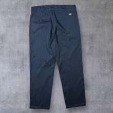 Load image into Gallery viewer, Dickies 874 Original Fit Dark Grey-Blue Straight Leg Skater Chino Trousers