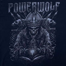 Load image into Gallery viewer, Powerwolf "Metal Is Religion" Power Heavy Metal Music Band Black T-Shirt