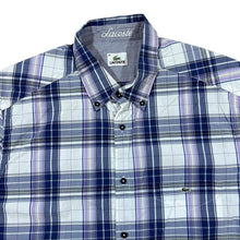 Load image into Gallery viewer, Lacoste Classic Mini Pocket Logo Plaid Check Short Sleeve Cotton Shirt