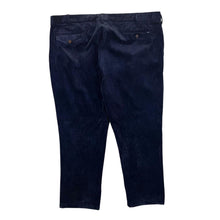 Load image into Gallery viewer, Early 00's POLO RALPH LAUREN "Classic Fit" Navy Blue Corduroy Cord Straight Leg Trousers
