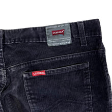 Load image into Gallery viewer, Vintage CARRERA JEANS Made In Italy Classic Black Straight Leg Corduroy Cord Trousers