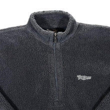 Load image into Gallery viewer, Early 00's THIRTY BELOW Mini Logo Skater Surfer Deep Pile Sherpa 1/2 Zip Pullover Fleece Sweatshirt