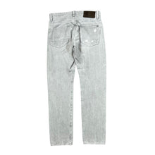 Load image into Gallery viewer, G-STAR RAW "3301 Tapered" Slim Fit Distressed Style Grey Denim Jeans