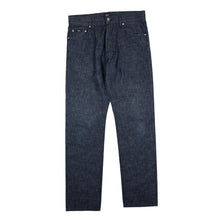 Load image into Gallery viewer, Vintage BOSS HUGO BOSS "Scout" Black Classic Cotton Straight Leg Trousers