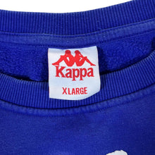 Load image into Gallery viewer, KAPPA Classic Big Logo Spellout Graphic Blue Crewneck Sweatshirt