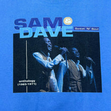 Load image into Gallery viewer, Hanes SAM & DAVE "Sweat 'N' Soul Anthology" Soul R&B Music Band T-Shirt