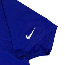 Load image into Gallery viewer, NIKE Basketball Dri-Fit Spellout Graphic Blue T-Shirt