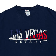 Load image into Gallery viewer, Delta Las Vegas “Nevada” USA Embroidered Souvenir Spellout Graphic T-Shirt