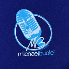 Load image into Gallery viewer, Vintage Michael Buble (2005) Jazz Swing Pop Music Graphic Blue T-Shirt