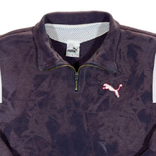 Load image into Gallery viewer, Vintage PUMA Embroidered Mini Logo Tie Dye 1/4 Zip Pullover Sweatshirt