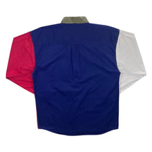 Load image into Gallery viewer, Vintage Hunting Horn Colour Block Cotton Long Sleeve Button-Up Shirt