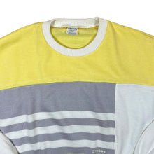 Load image into Gallery viewer, Vintage 90's TABOU Made In France Colour Block Crewneck Sweatshirt