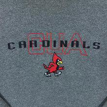 Load image into Gallery viewer, Early 00's Champion CUA CARDINALS Embroidered College Spellout Crewneck Sweatshirt
