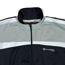 Load image into Gallery viewer, Vintage CHAMPION USA Logo Tape Sleeve Colour Block Track Jacket
