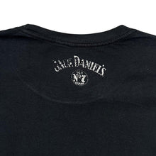 Load image into Gallery viewer, JACK DANIEL'S "Tennessee Whiskey" Drinks Logo Spellout Graphic T-Shirt