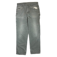 Load image into Gallery viewer, Early 00's CARHARTT "Loose Fit" Classic Grey Denim Skater Carpenter Straight Leg Jeans