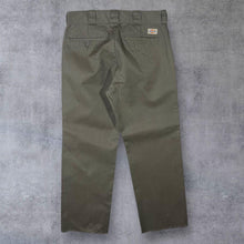 Load image into Gallery viewer, Dickies 874 Original Fit Skater Workwear Beige Frayed Hem Chino Pants Trousers