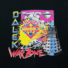 Load image into Gallery viewer, Vintage 90’s Sierra Teez DOCTOR WHO “Dalek Warzone” Sci-Fi TV Show Graphic T-Shirt