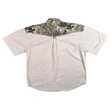 Load image into Gallery viewer, Dallas Cowboys Outdoors Camo Pattern Safari Short Sleeve Button-Up Shirt