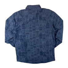 Load image into Gallery viewer, Carhartt WIP "Regular" Blue Patterned Long Sleeve Cotton Button-Up Shirt