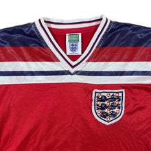 Load image into Gallery viewer, Score Draw ENGLAND Classic Retro Embroidered Patch V-Neck Football Shirt Jersey