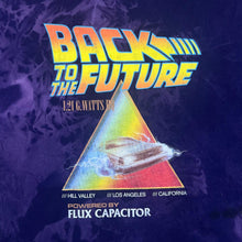 Load image into Gallery viewer, BACK TO THE FUTURE Sci-Fi Cult Movie Spellout Graphic Tie Dye T-Shirt