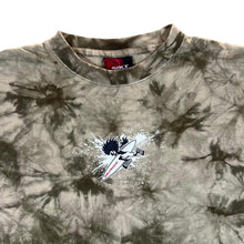 Load image into Gallery viewer, Early 00's SALTROCK Surfer Logo Spellout Graphic Brown Tie Dye T-Shirt